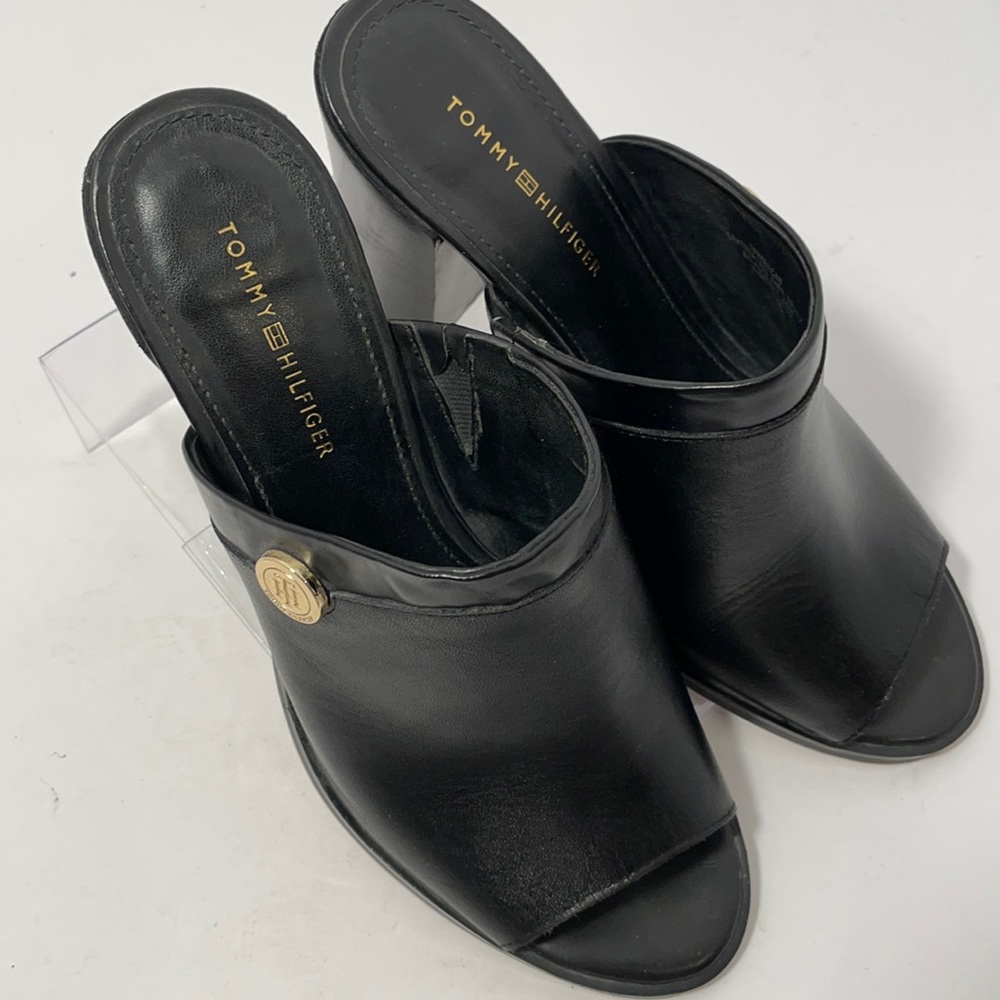 Tommy Hilfiger Block Heel Rebecah Slides